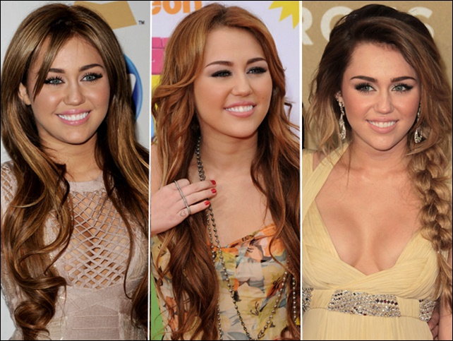 Miley Cyrus Nase Job Plastische Chirurgie vor und nach Fotos  