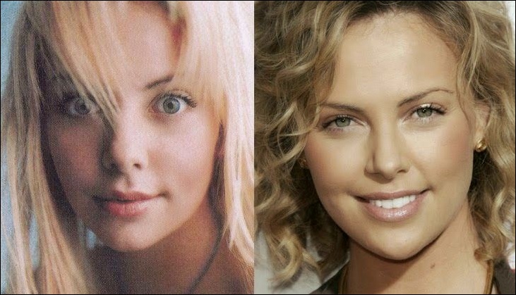 Charlize Theron Plastische Chirurgie vor und nach der Nase Job Bild, Fotos  