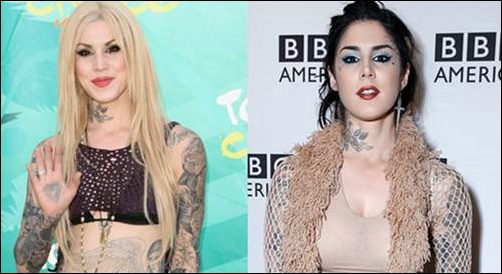 Kat Von D Plastische Chirurgie vor und nach Fotos  