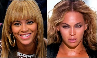 Beyonce Plastische Chirurgie vor und nach  