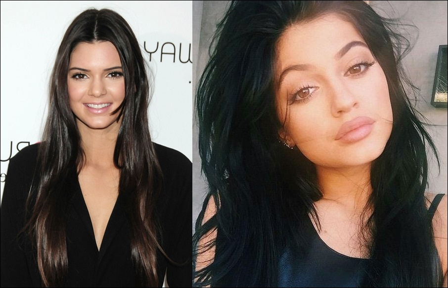 Kendall Jenner Lip Injektion plastische Chirurgie vor und nach Lippen Instagram  