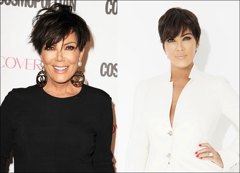 Kris Kardashian Plastische Chirurgie vor und nach Titten Job, Botox Fotos  