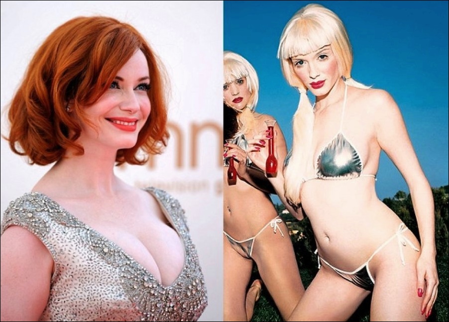 Christina Rene Hendricks Plastische Chirurgie Brustvergrößerung  