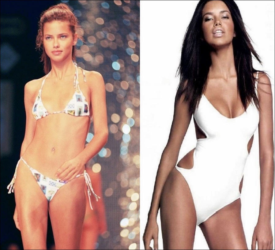 Adriana Lima Top-Models verwenden auch plastische Chirurgie!  