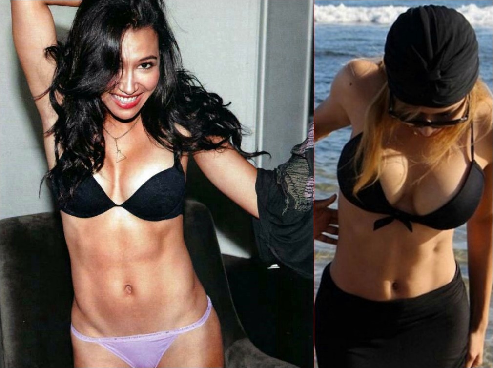 Naya Rivera Glee, plastische Chirurgie und größere Brüste  